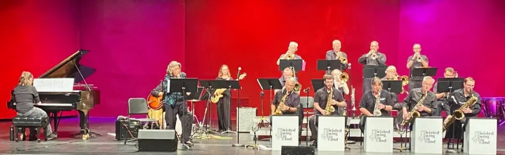 Twisted wing Big Band Playing Live